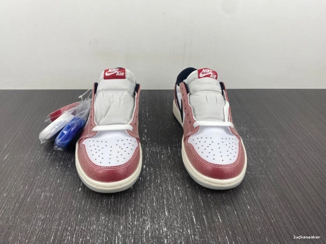 Cheap LUCY 'RED 1 JORDAN ROOM AIR TROPHY X OG LOW BLACK' FN0432-017 0812